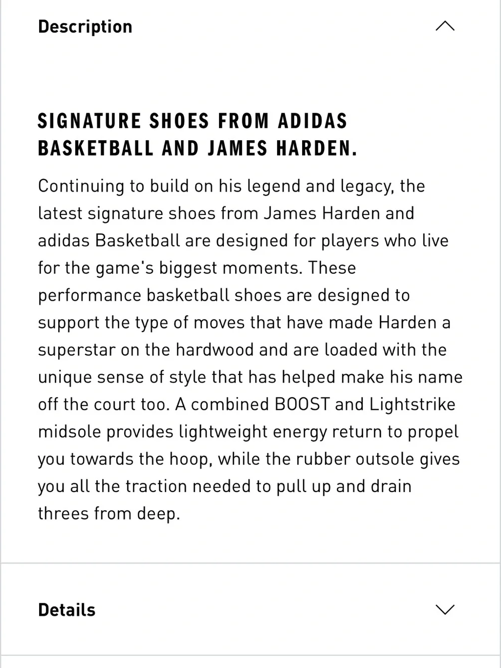 NWT Adidas Men’s Harden Volume 9 Sneakers
